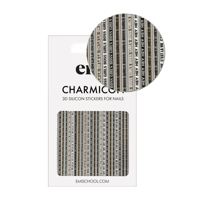 Charmicon 3D Silicone Stickers #244 Oh la la