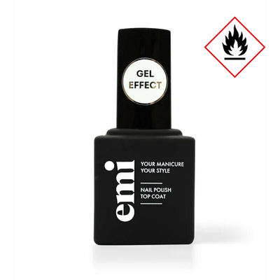 Ultra Strong Top Coat Gel Effect, 9 ml.