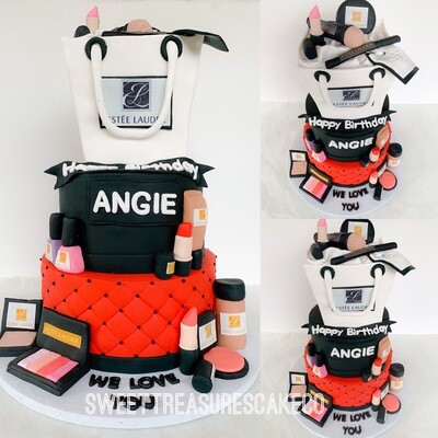 Make Up 3 tier Cake