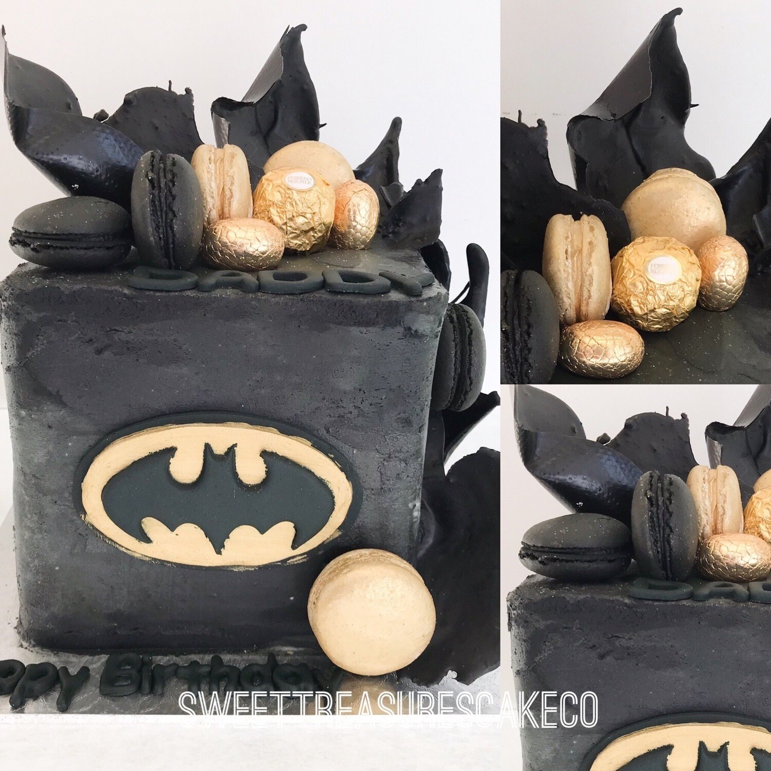 Batman Single tier Cake