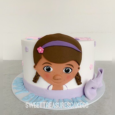 Doc McStuffin Single tier Cake