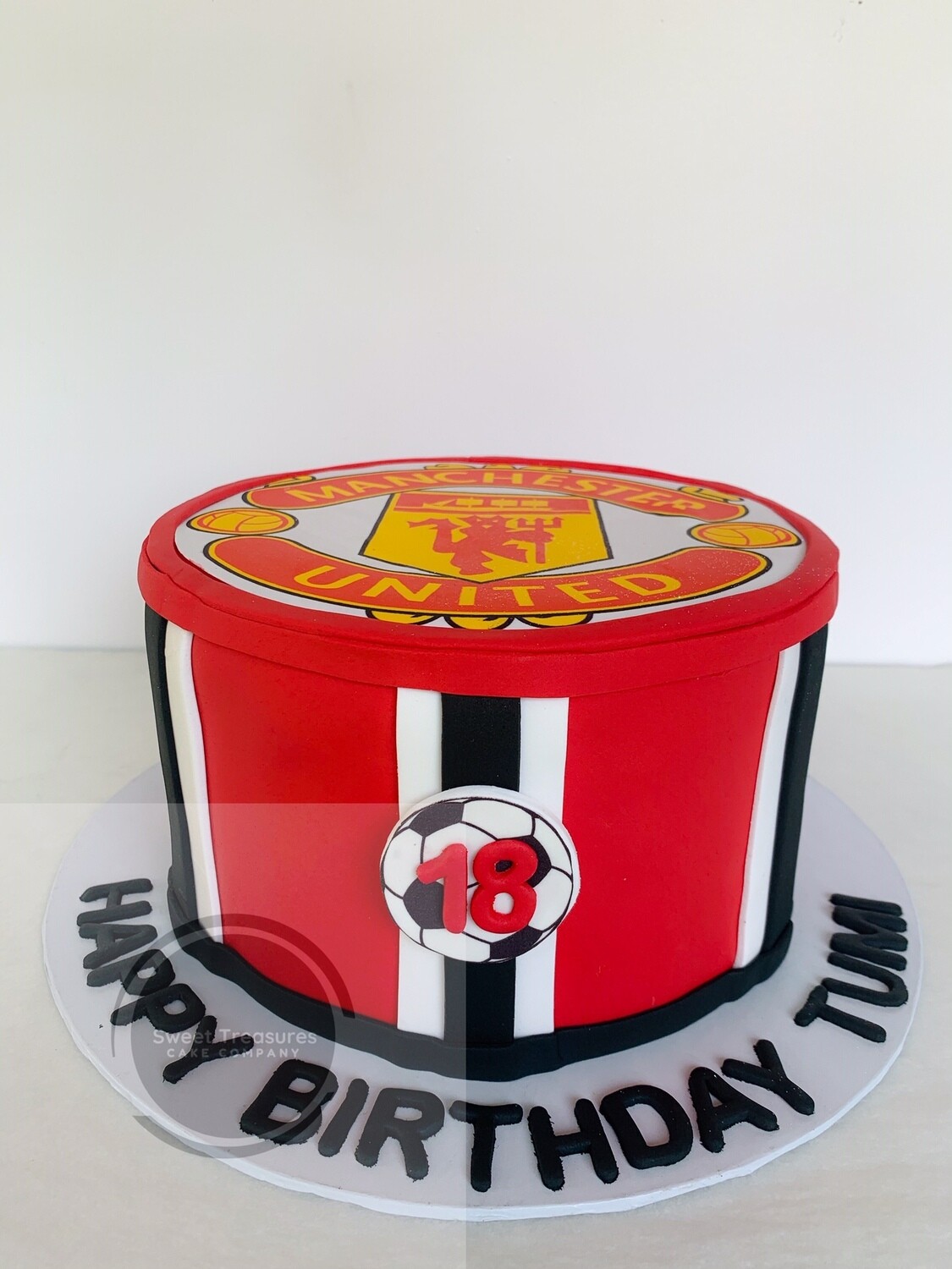 Manchester United Single tier Cake