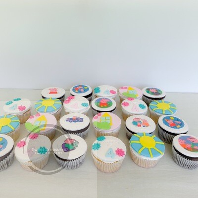 Peppa Pig Cupcakes