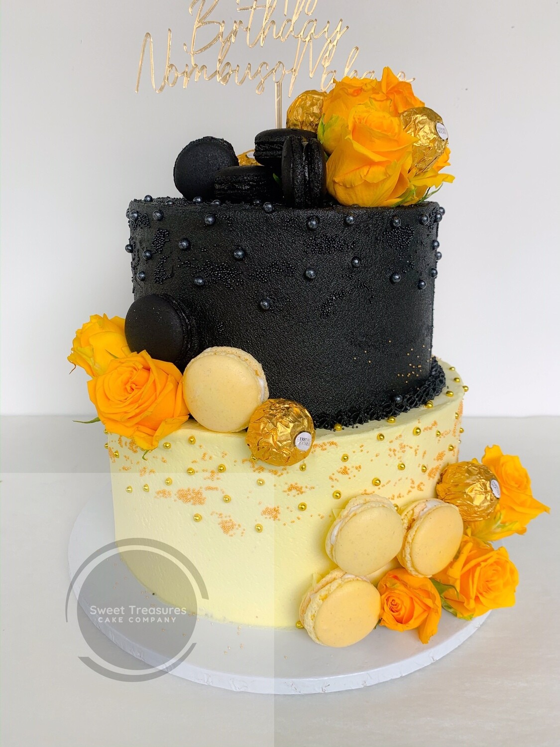 Buttercream 2 tier cake