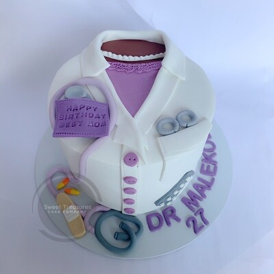 Doctor / Nurse Single tier Cake