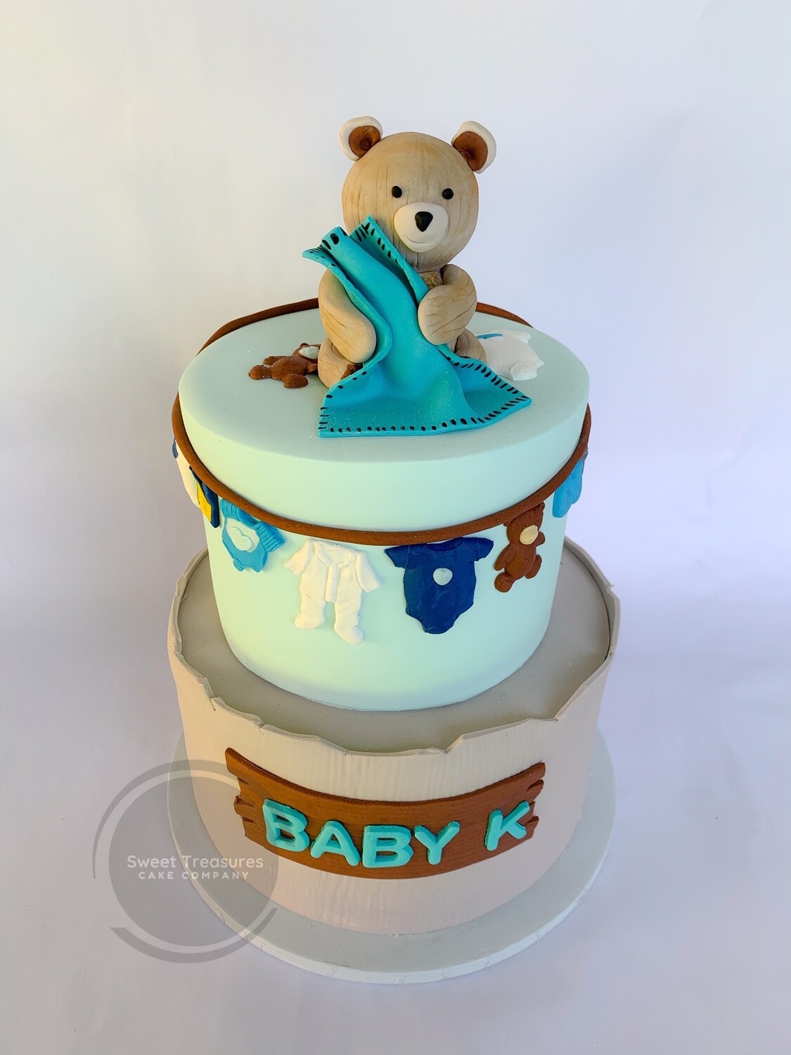 Teddy Bear 2 tier Cake
