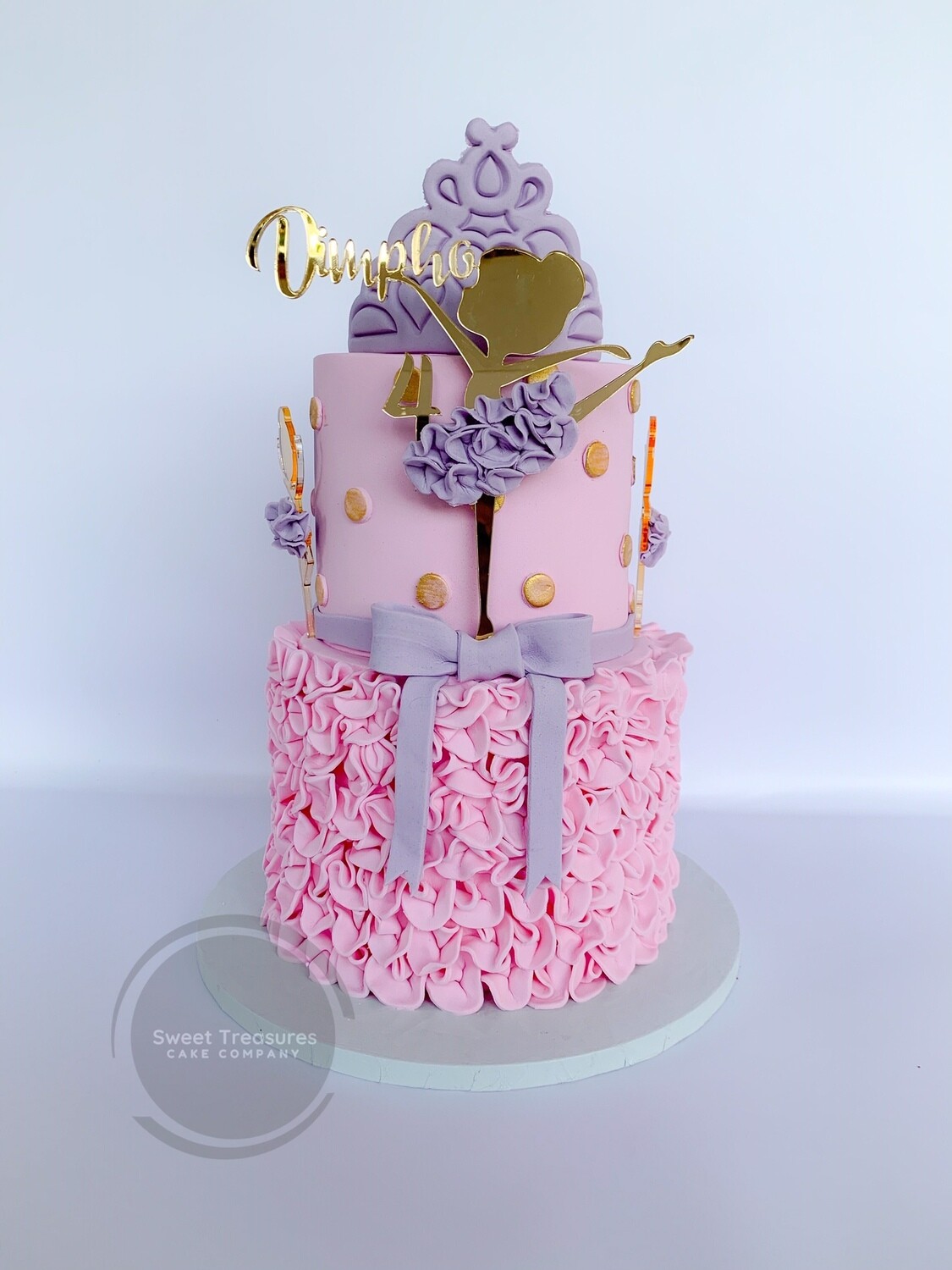 Ballerina / Princess 2 tier Cake