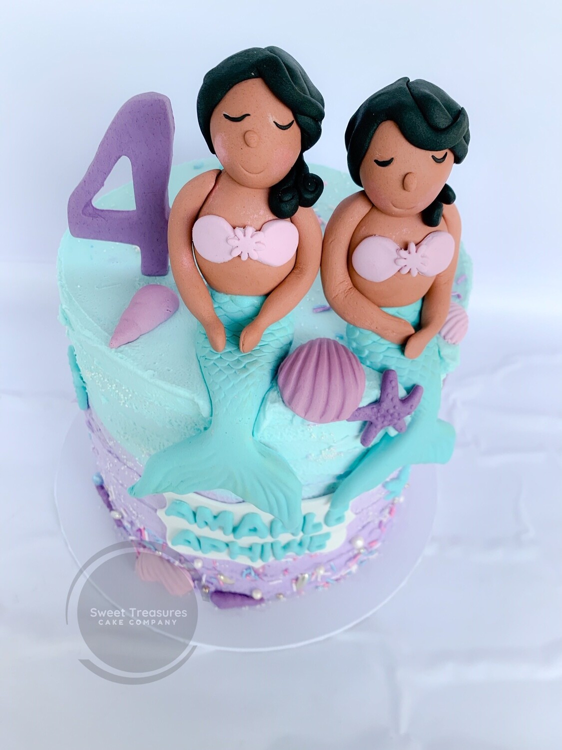 Mermaid Single tier cake
