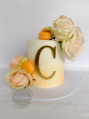 Buttercream Single tier Cake