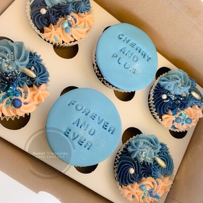Custom Birthday cupcakes