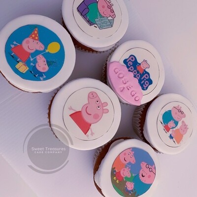 Peppa Pig Cupcakes