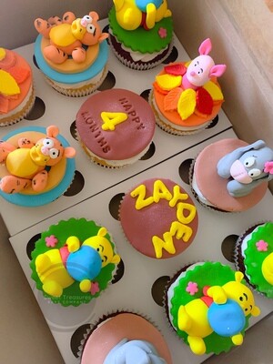 Winnie The Pooh cupcakes