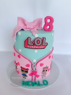 LOL surprise Single tier cake