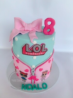 LOL surprise Single tier cake