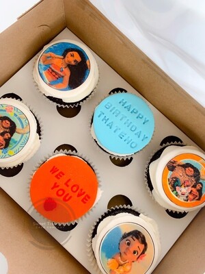 Moana Cupcakes