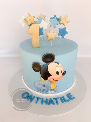 Mickey Mouse Single tier Cake