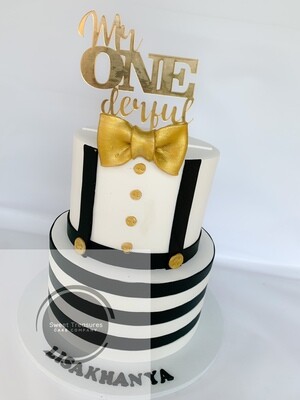 Mr ONEderful 2 tier Cake