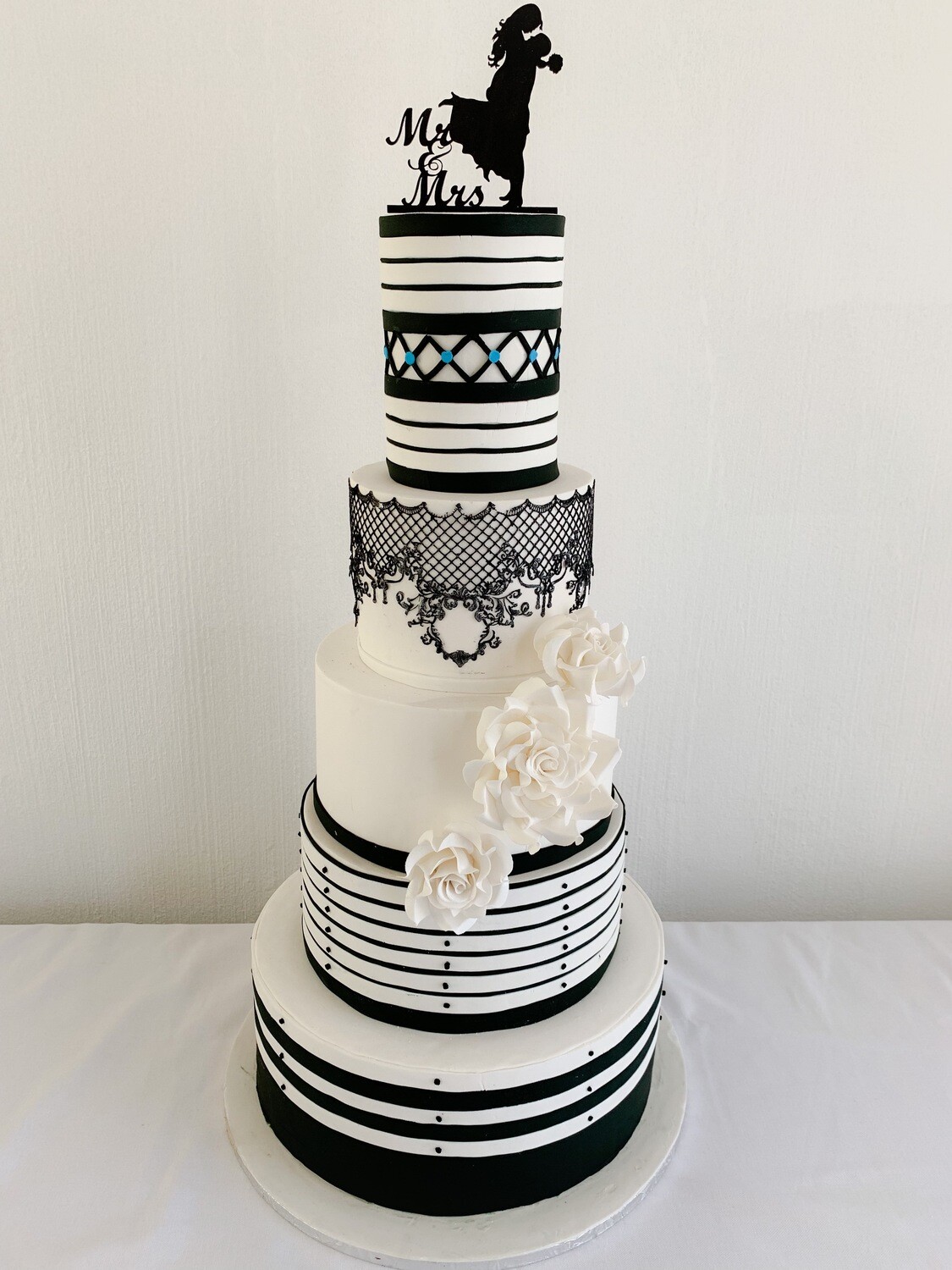 5 tier Xhosa themed Wedding Cake quotation