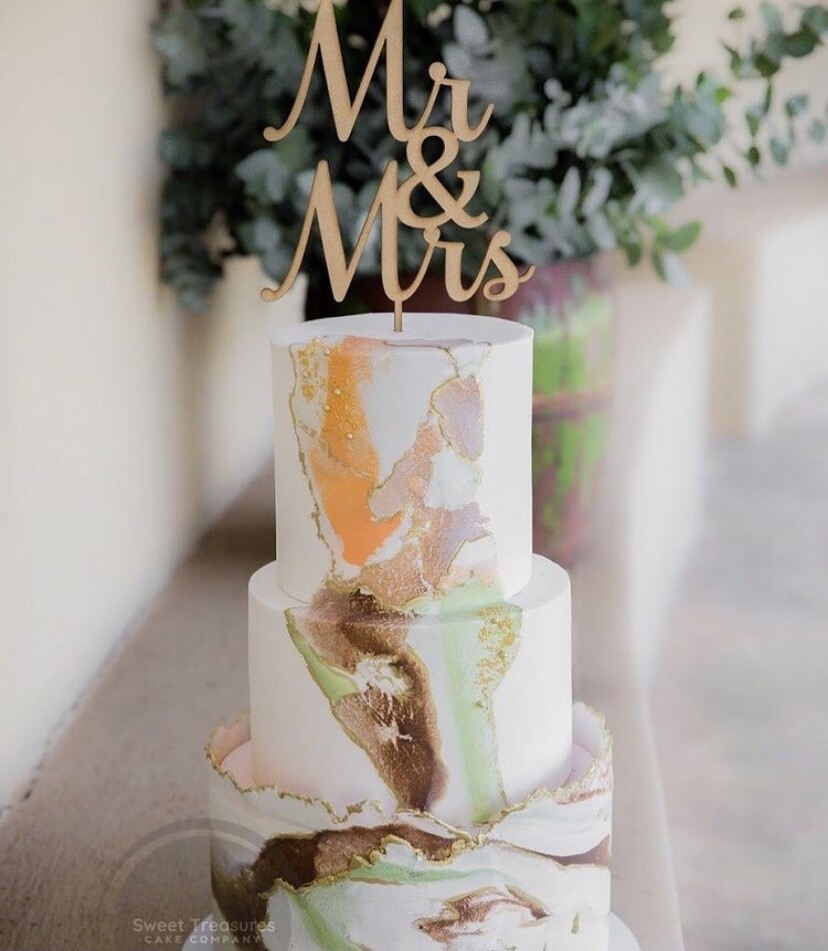 3 tier marble Wedding Cake quotation
