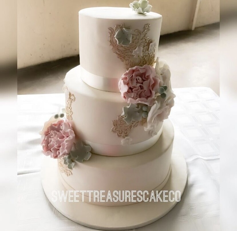 3 tier themed wedding Cake quotation