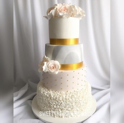 4 tier Wedding Cake quotation