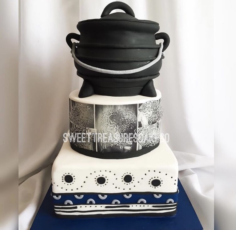 3 tier traditional wedding Cake quotation