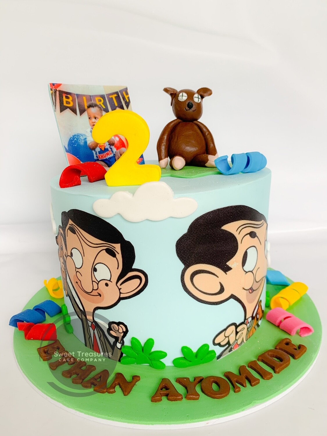 Mr Bean Single tier Cake