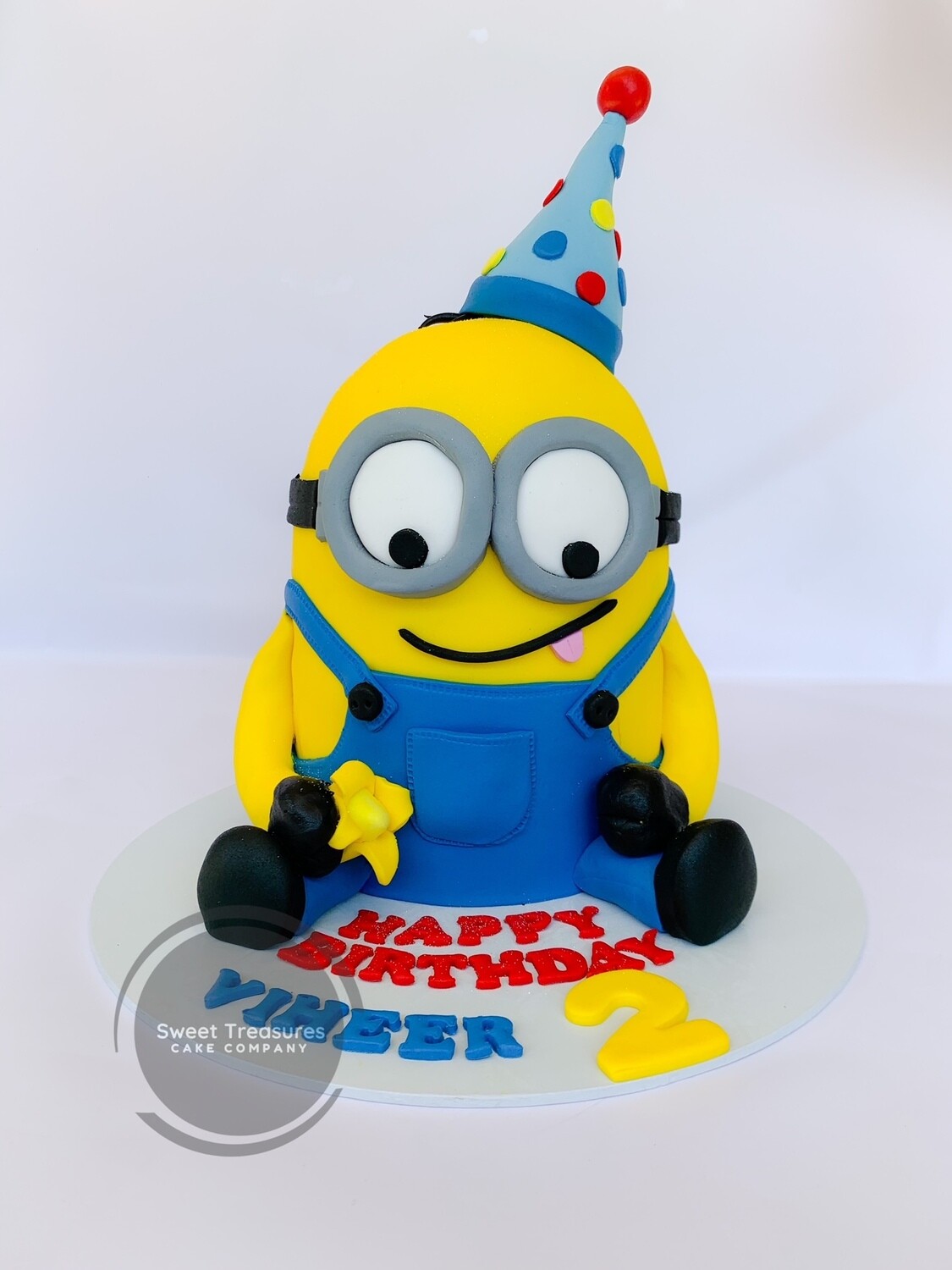 3d Minion Single tier Cake