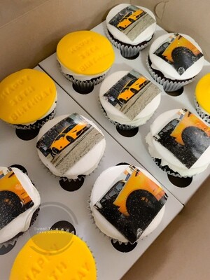 Custom Picture cupcakes