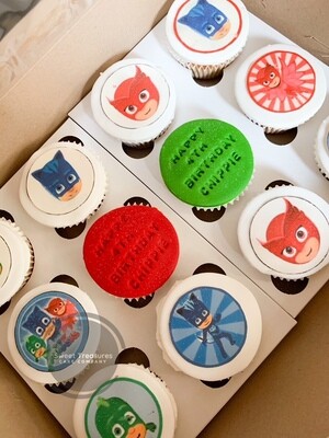 PJ Mask Cupcakes