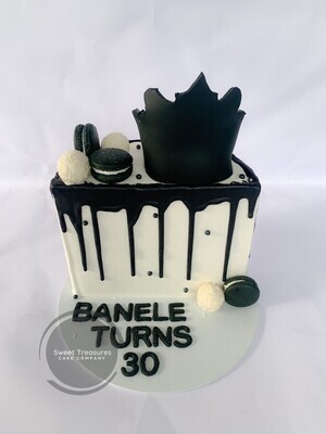 Half birthday cake