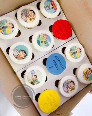 Mr Bean Cupcakes