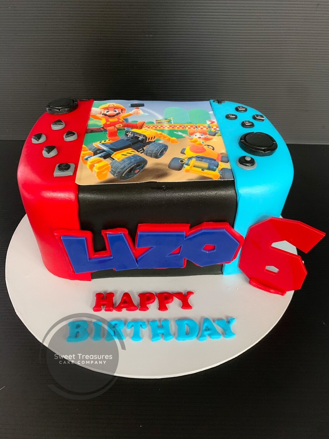 Nintendo Single tier cake