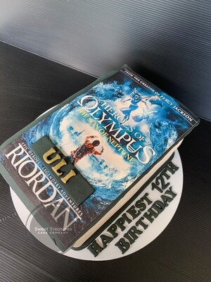 Closed Book Single tier Cake