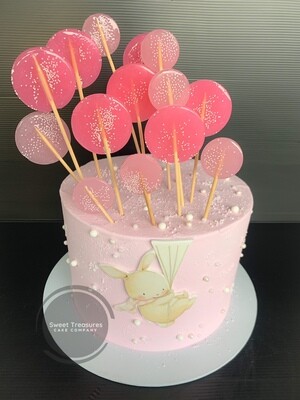 Bunny Single tier cake