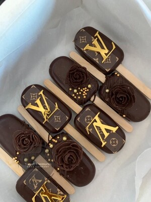 LV inspired Cakesicles