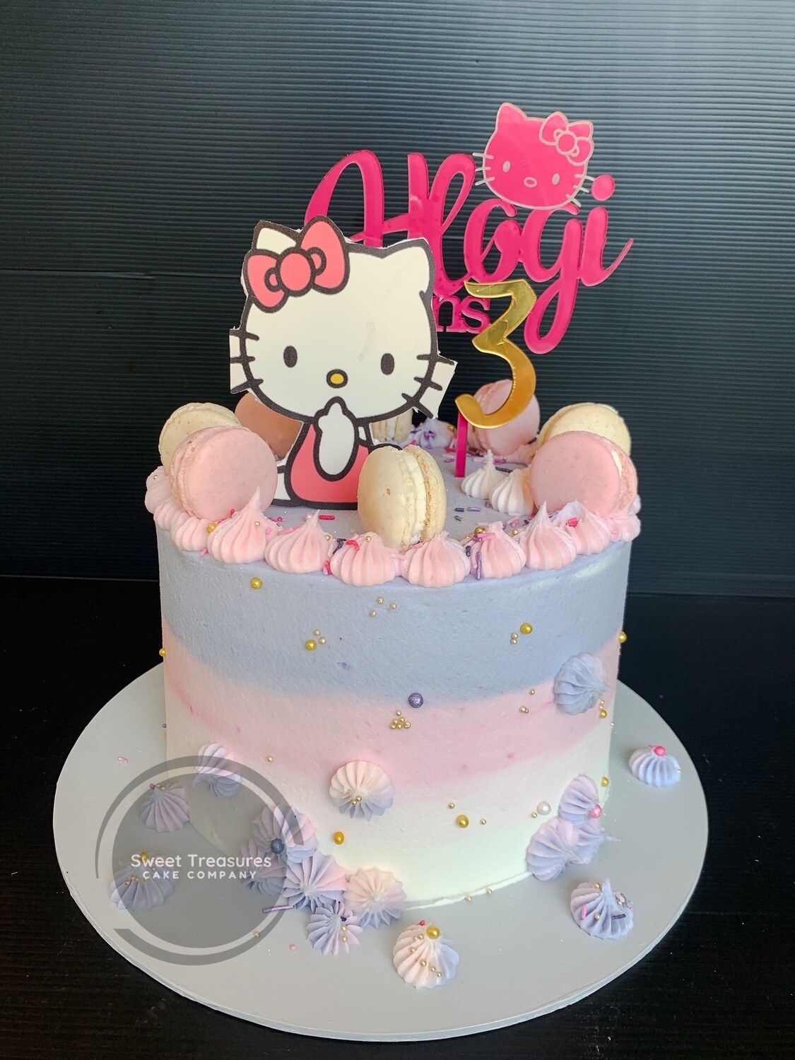 Hello Kitty Single tier cake