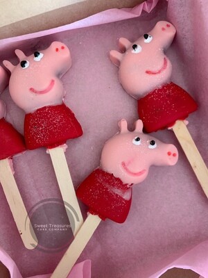 Peppa Pig Cakesicles