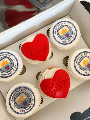 Man City Cupcakes