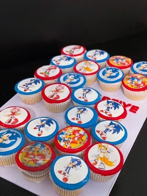 Sonic cupcakes