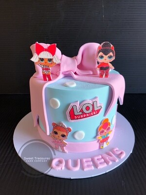 LOL surprise Single tier cake