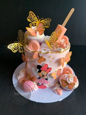 Minnie Single tier Cake