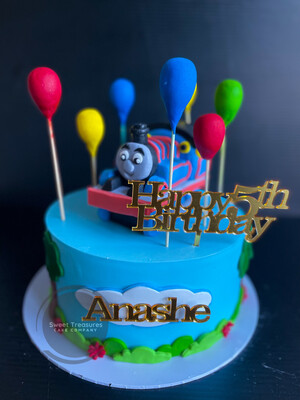 Thomas The Engine Single tier Cake