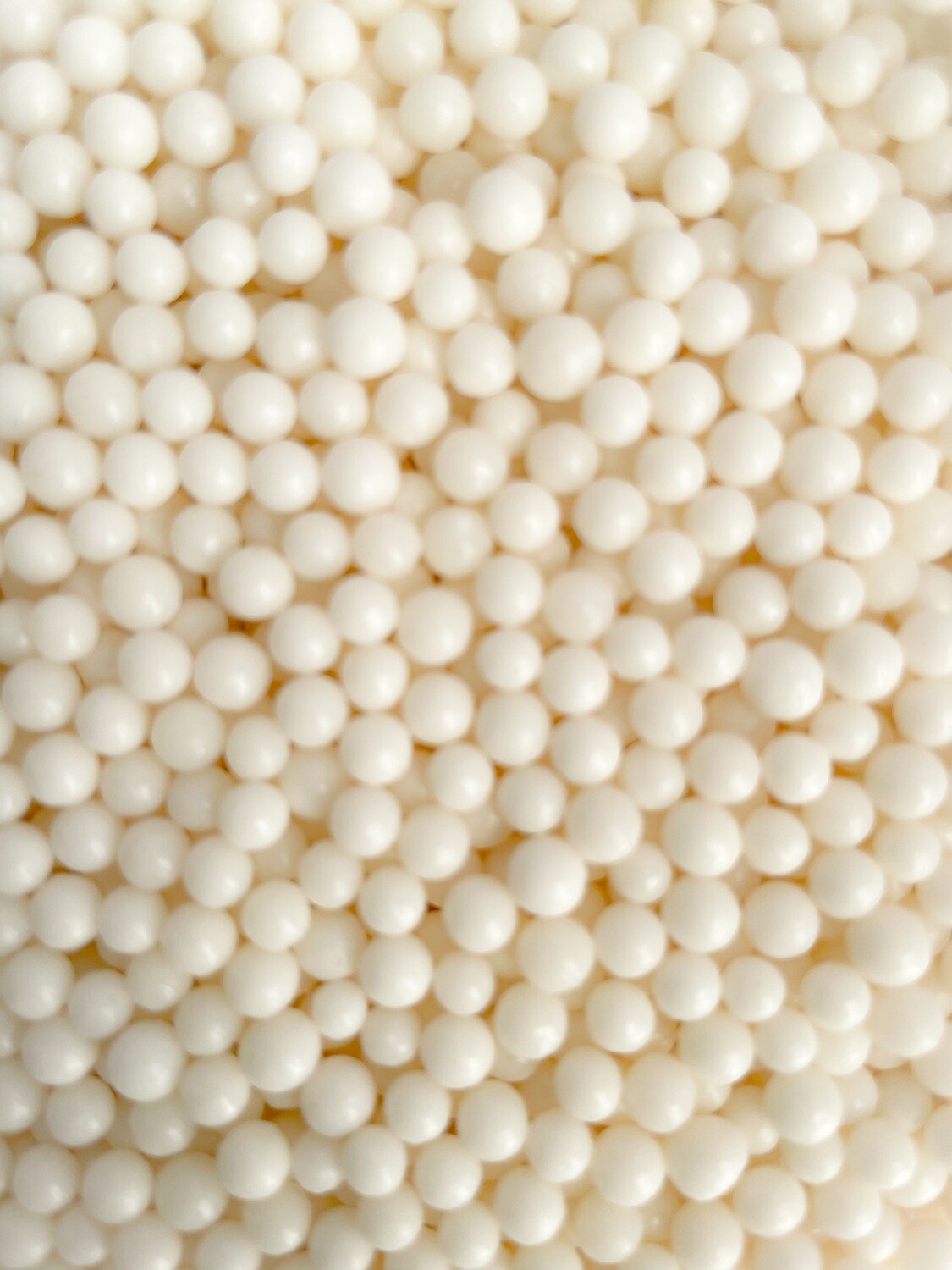 Sugar Pearls (Dragees) White