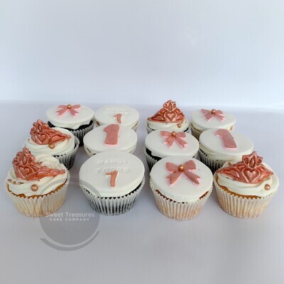 Princess themed cupcakes