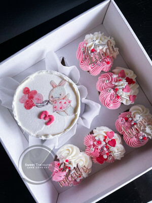 Bunny Milestone Bento Cake Box