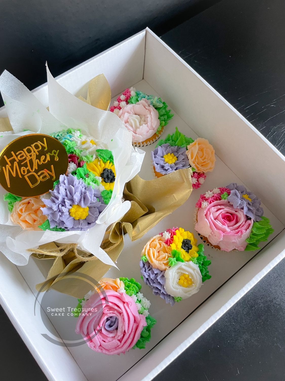 Floral Bento Cake Box