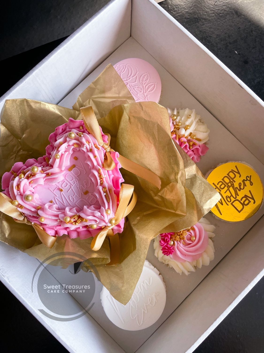 Heart Bento Cake Box