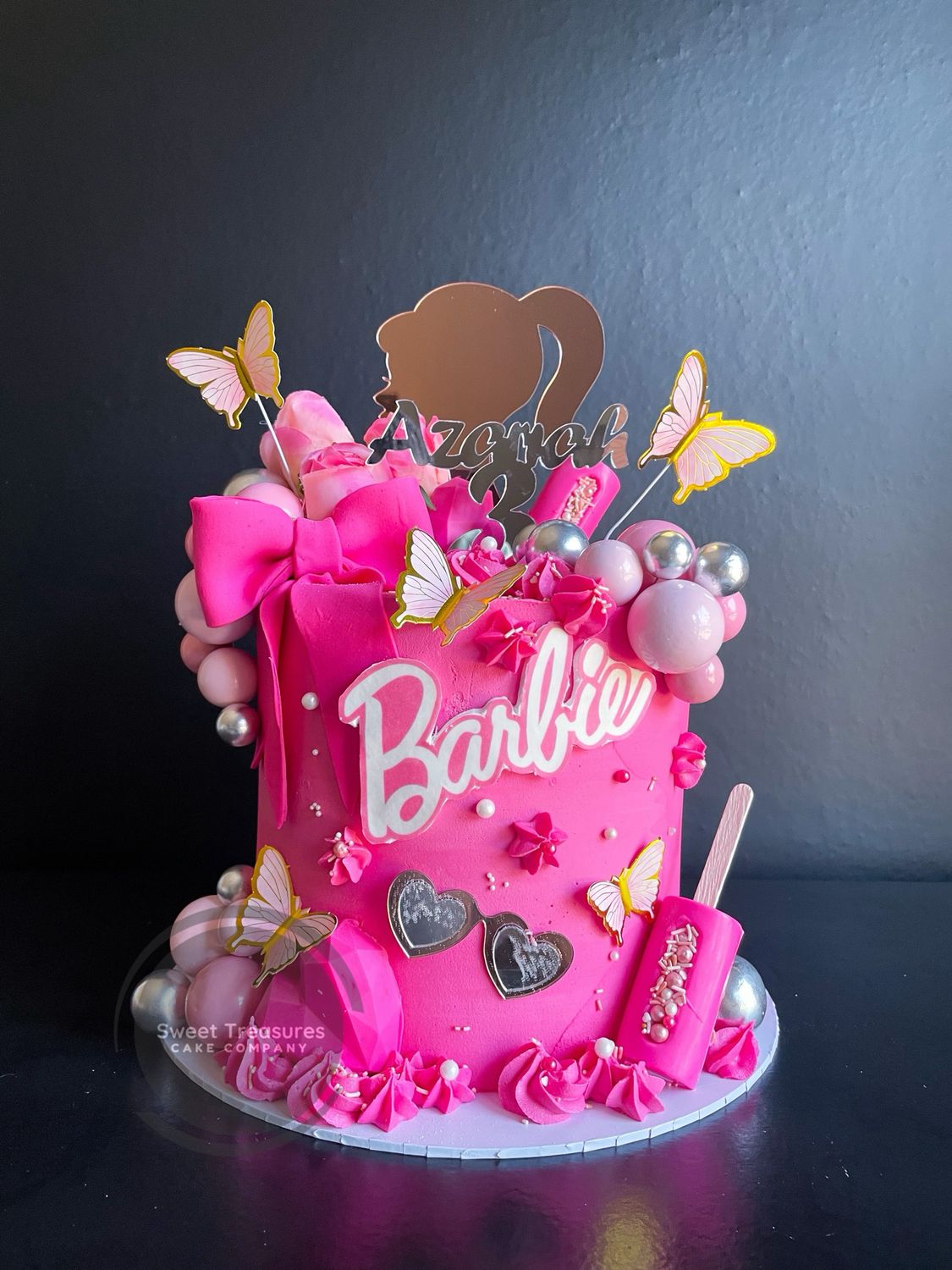 Barbie Single tier Cake