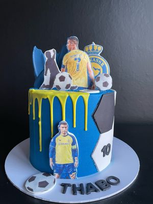 Ronaldo (Al-Nassar) Single tier Cake